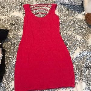 Cute pink mini dress 👗